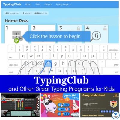  TypingClub: キーボード操作の達人になろう！