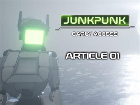  Junkpunk: 廃墟と機械の融合が織りなすサバイバルRPG！